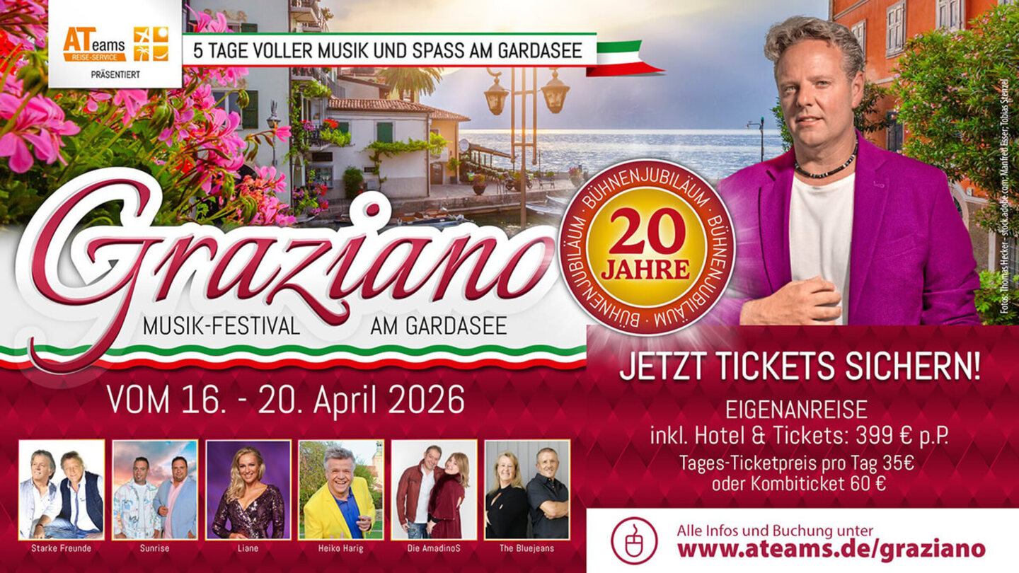 Graziano Musik-Festival am Gardasee